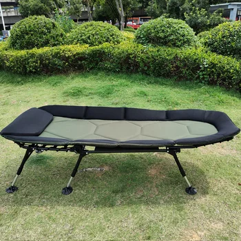 180 кг Многофункциональная Складная Кровать Для семьи на открытом воздухе с регулируемой высотой, походная кровать на открытом воздухе, Портативный Стабильный Офис