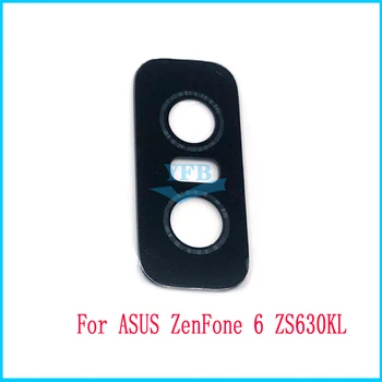 2 шт. для ASUS ZenFone 6 ZS630KL 2019 Стеклянная крышка объектива задней камеры с клейкой наклейкой