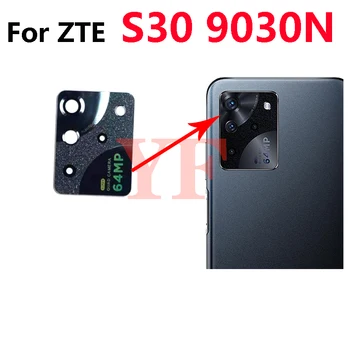 2ШТ Для ZTE S30 SE S30 Pro 9030N A2122H 8030N Замена Стеклянного Объектива Задней Камеры На Клейкую Наклейку