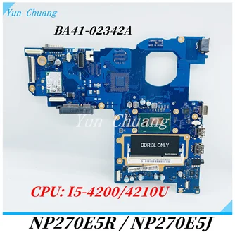 BA41-02342A Для Samsung NP270E5J NP270E5R Материнская плата ноутбука С процессором i3 i5 i7 UMA DDR3L Основная плата 100% протестирована