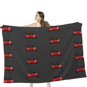 Miata ;) Пледы Мягкое бархатное одеяло походное постельное белье, одеяло для холодного кино или путешествий