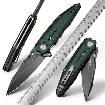 NEWOOTZ VG10 Складной Нож С Ручкой G10 EDC, Тактический Нож для Самообороны, Кемпинга, Активного Отдыха с Карманным Зажимом