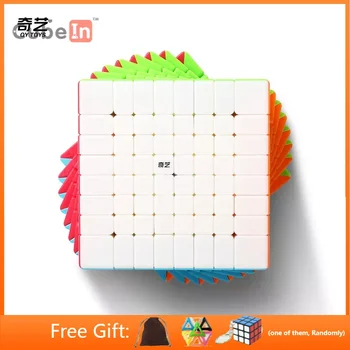QY qifan 9x9 8x8 кубический развивающий пазл без наклеек, идея подарка, игрушка на день рождения, Рождество