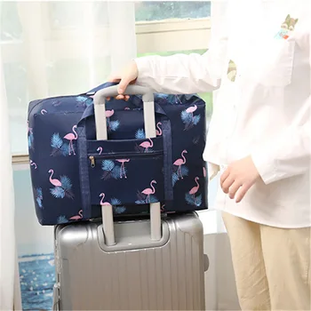 Водонепроницаемая складная ручная дорожная сумка большой емкости, мужская и женская дорожная сумка через плечо, чемоданы и сумки для путешествий