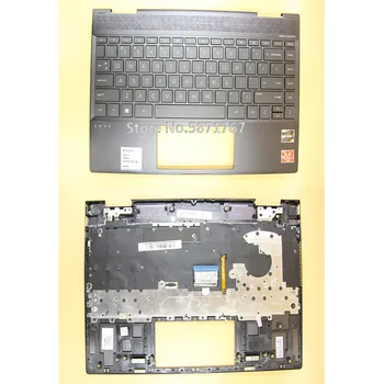 Для ноутбука HP ENVY X360 13-AG 13-AG0007AU 13-AG0006AU Подставка для рук клавиатура американской раскладки с подсветкой L23704-001