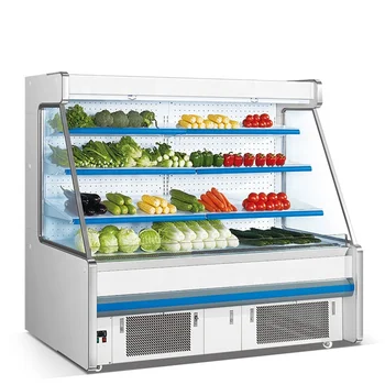 Коммерческий холодильник для овощей, морозильная камера для супермаркетов, холодильное оборудование
