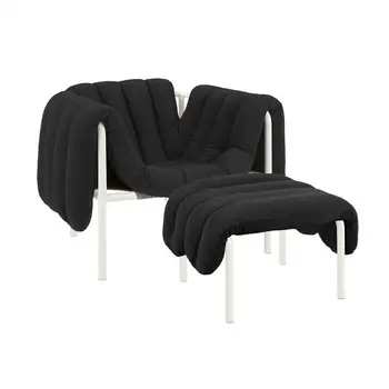Кресло для отдыха в старинном стиле, одноместный стул в винтажном стиле, диван-кресло Bauhaus, металлический круглый стул, Скандинавский ленивый стул
