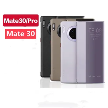 Оригинальный Чехол Smart View Для Huawei Mate 30 Pro Auto Sleep Wake Up Откидная Крышка Роскошный Кожаный Чехол Для Телефона Mate30 Fundas Capa