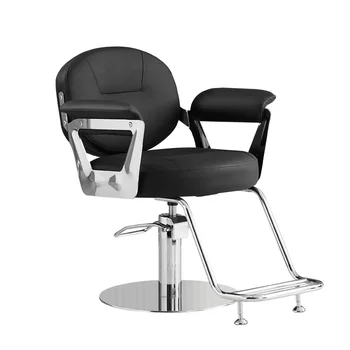Простое кресло для стрижки в японском стиле, специальное кресло для стрижки в парикмахерской, подъемное и вращающееся кресло для окрашивания и глажки
