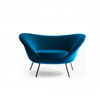 Скандинавский Светлый Роскошный Художественный диван для гостиной, кресло со спинкой, Звезда в том же стиле, Форма Yuanbao, Креативный диван-кресло
