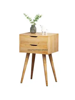 Скандинавский стиль, Простой современный Японский Прикроватный столик, Ящик для хранения, Простая кровать, Маленькая сторона, Несколько Экономичных Мест для хранения