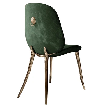 Стулья для гостиной, кресло для отдыха, обеденные стулья из чистой меди, шезлонг, Роскошная домашняя мебель, Современная подписка на Iptv