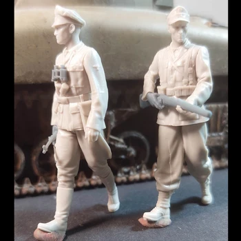 1/35 Фигурка солдата из смолы GK, солдаты Второй мировой войны, военная тематика Второй мировой войны, комплект в разобранном виде и неокрашенный