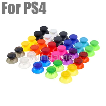 100шт Для PS4 Кулисная крышка Джойстик 3D кнопка Крышка для ключей Нескользящая ручка для игрового контроллера Аксессуары