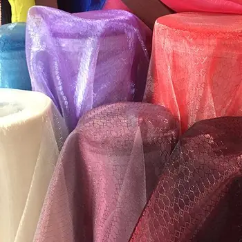 150см * 100см Свет фонаря сетчатая пряжа Eugen yarn марлевый материал декоративная пряжа свадебная фата пряжа / прозрачное платье сетка