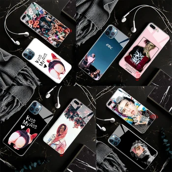 191C Легкий Стеклянный Чехол Lil Peep Lil Bo для iPhone 15 14 Plus 13 12 11 X XS XR Pro Max Mini 8 7 Plus