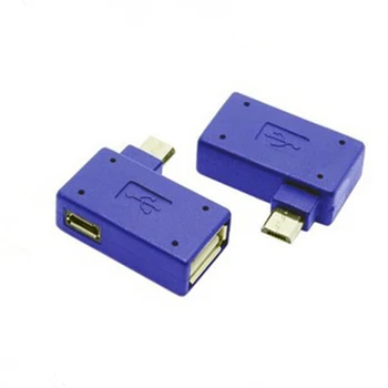 1шт Разъем Micro USB к USB 2.0 AF разъем OTG MID UMPC Адаптер Зарядный штекер для NOTE3 S3 S4 i9500 i9300 N7100