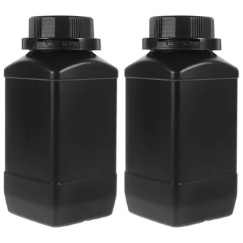 2 шт. Бутылки с химическими реагентами, 1000 мл Пластиковые бутылки с реагентами для лабораторных образцов
