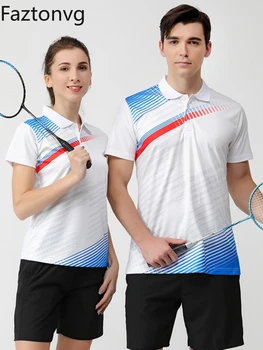 2022 Новые костюмы для бадминтона, женские спортивные быстросохнущие дышащие шорты с короткими рукавами, мужской костюм для соревнований, майка для настольного тенниса