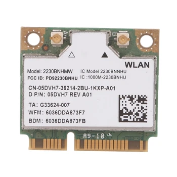 2230BN HMW 2230BNHMW Половина Mini PCI-e Беспроводная карта 5DVH7 BT4.0 для Dell 15Z 7720 M17X 14 5DVH7 13z 5323 14Z