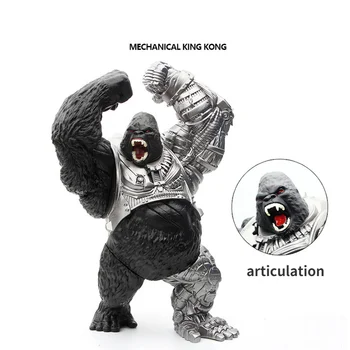 31 см Механическая фигурка Кинг-Конга, обезьяна Горилла, модель игрушек, детские игрушки, подарки