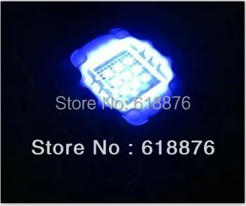 5pcs 10W 45mil high power Royal Blue LED 450nm-455nm светодиодный чип 10W Royal blue светодиодные лампы бусины