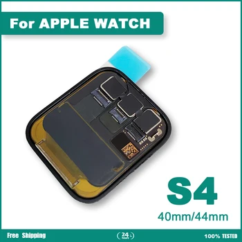 AMOLED для APPLE Watch Series 4, ЖК-дисплей с сенсорным экраном, дигитайзер в сборе, замена для iWatch S4 Дисплей 40 мм 44 мм