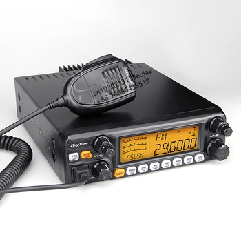 AnyTone 5555N II 60W SSB High Power CB Radio 27mhz с Большим радиусом действия 25.615 ~ 30.105 МГц, Установленный на автомобиле 