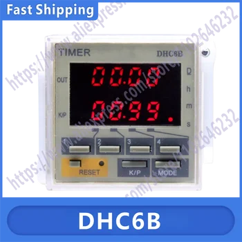DHC6B AC /DC100-240V AC/DC12-24V 48X48 многофункциональное реле регулятора времени