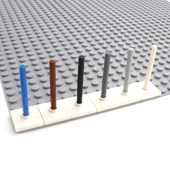 DIY Собирает Частицы 21462 30374 Шпильки 1x4 Для Строительных Блоков MOC Bricks Round Bar DIY Tech Parts Развивающие Игрушки