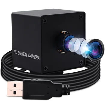 ELP Без искажений 4K Автофокус USB Веб-Камера CMOS IMX415 USB-Камеры видеонаблюдения для машинного Зрения, Сканирования документов