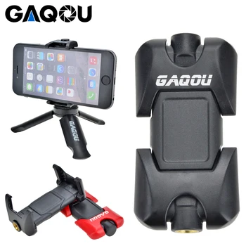 GAQOU Универсальный мини-штатив, подставка, адаптер для держателя мобильного телефона, машинка для стрижки сотового телефона для iPhone Samsung, кронштейн для смартфона