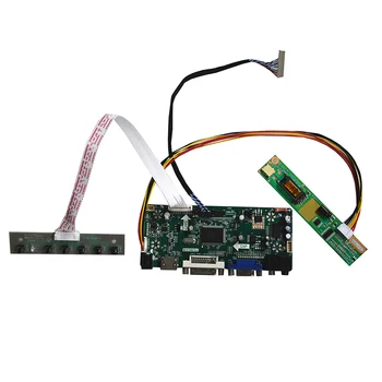 HDMI-совместимый VGA DVI Аудио Комплект Платы ЖК-контроллера для 18,4-дюймового Монитора 1920x1080 N184H4-L04 2CCFL LVDS