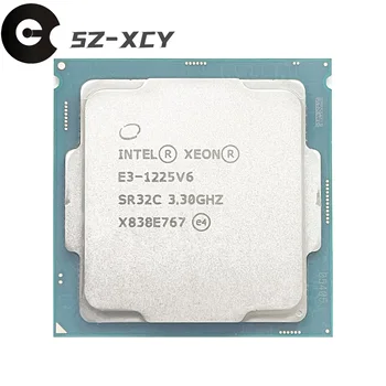 Intel Xeon E3-1225 v6 E3 1225v6 E3 1225v6 3,3 ГГц Четырехъядерный Четырехпоточный процессор 8M 73W LGA 1151