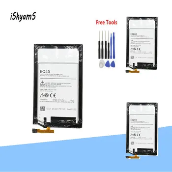 iSkyamS 3x Сменный Аккумулятор EQ40/EQ40 3680mAh для Motorola Droid Turbo Verizon XT1254 XT1225 SNN5949A Батареи + Инструмент