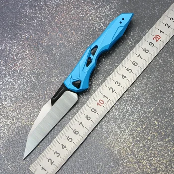 KS7650 # Складной нож CPM154 Лезвие Алюминиевая ручка Кемпинг на открытом воздухе Охота Рыбалка Велоспорт Альпинизм Карманные инструменты для выживания