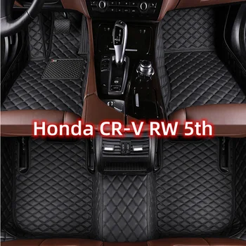 LHD Ковры Автомобильные Коврики Для Honda CR-V CRV RW 5-го Поколения 2021 2020 2019 2018 2017 Автоаксессуары Пользовательские Защитные Чехлы Ковры