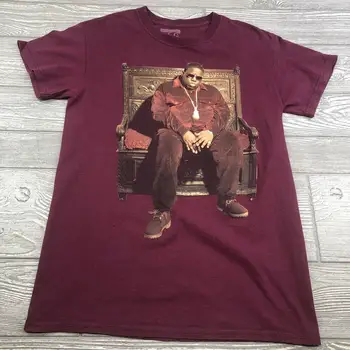 Notorious BIG Biggie Классическая футболка с графическим рисунком в стиле рэп, хип-хоп, мужская, размер маленький
