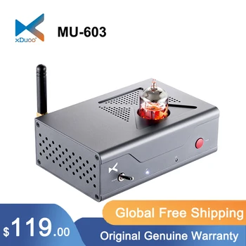 XDUOO MU-603 ES9018K2M чип Bluetooth 5.1 DAC 12AU7 Ламповый предусилитель aptX HD/SBC/AAC Декодер MU603