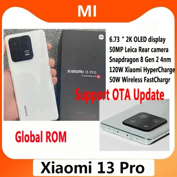 Xiaomi 13 Pro 5G Snapdragon 8 Gen 2 Аккумулятор 4820 мАч 120 Вт Xiaomi HyperCharge 6,73 