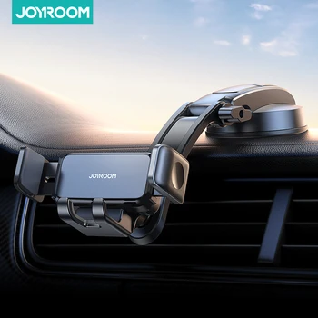 Автомобильный держатель для телефона Joyroom Автоматический Держатель Изогнутого стержня в автомобиле Универсальная подставка для автомобильного держателя с вентиляционным отверстием для iPhone 13 12 Xiaomi POCO