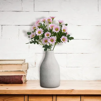 Бесплатная доставка искусственных цветов для домашнего декора, имитация свадебных букетов из роз в помещении, искусственный цветочный Букет, связанный вручную
