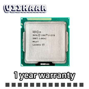 Бесплатная доставка Процессор lntel I5 3570 CPU Четырехъядерный 3,4 ГГц/L3 = 6 М/77 Вт Разъем LGA 1155 Настольный процессор i5-3570