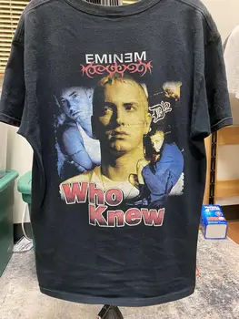 Винтажная футболка 2000 года с Эминемом, Который знал Рэп