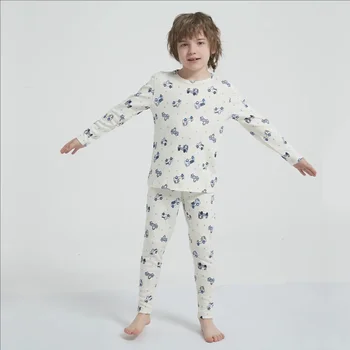 Детский комплект термобелья из 100% шерсти мериноса, верхняя и нижняя пижамы, быстросохнущий спортивный лыжный комплект для мальчиков, одежда для девочек, кальсоны