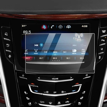 Для Cadillac Escalade 2015-19 CUE 8-дюймовый автомобильный GPS-навигатор, контактный экран, Центральный дисплей, Защитная пленка из закаленного стекла