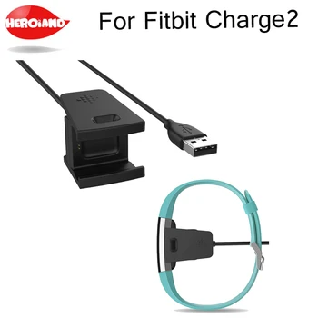 Для Fitbit Charge 2 Сменный USB-кабель для зарядки зарядного устройства Шнур для браслета Fitbit Charge 2, адаптер для док-станции для браслета с