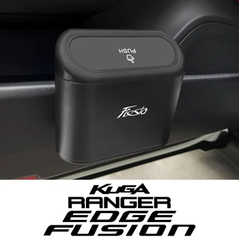 Для Ford Fiesta Taurus ST Kuga Fusion Edge Ranger Escape Автомобильное Мусорное Ведро Подвесной Ящик Для Хранения Мусора Аксессуары Для Интерьера Авто