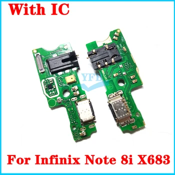 Для Infinix Tecno S4 S5 Hot Note Smart 3 4 5 7 8 8i 9 10 10i Plus Play Lite USB Плата Для зарядки Док-порт Гибкий Кабель