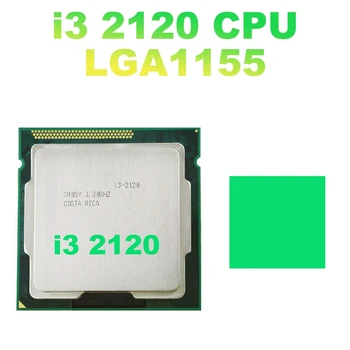 Для процессора Core I3 2120 CPU Процессор LGA1155 + термопаста для материнской платы B75 USB для майнинга
